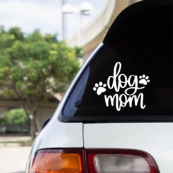 Стикер от фолио Dog Mom